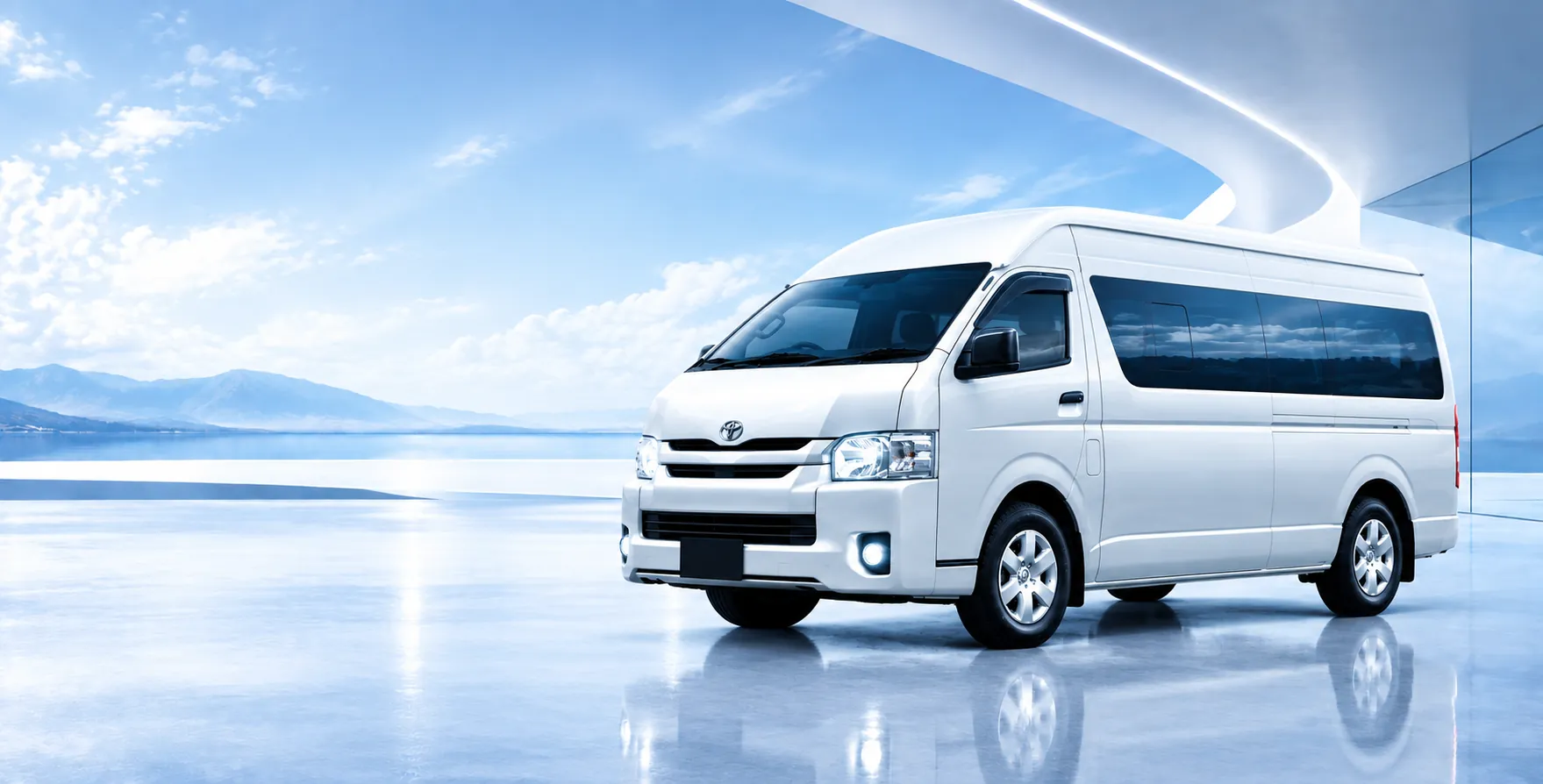 HiAce Commuter 14 Seat — armada Marees Transwisata